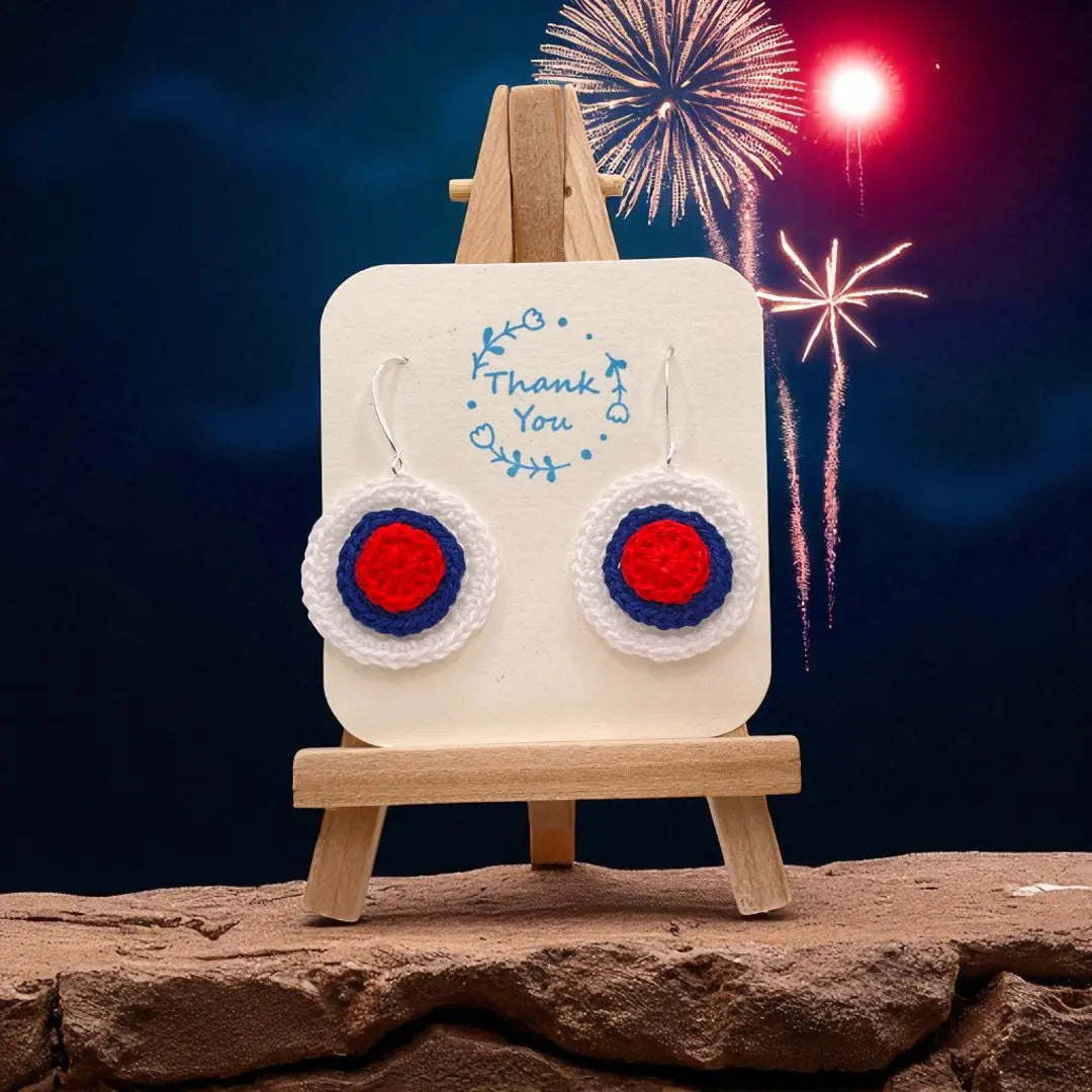 4th of July 3D Circles (#3) - Tangles & Twine