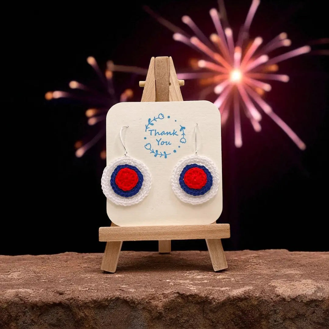 4th of July 3D Circles (#3) - Tangles & Twine