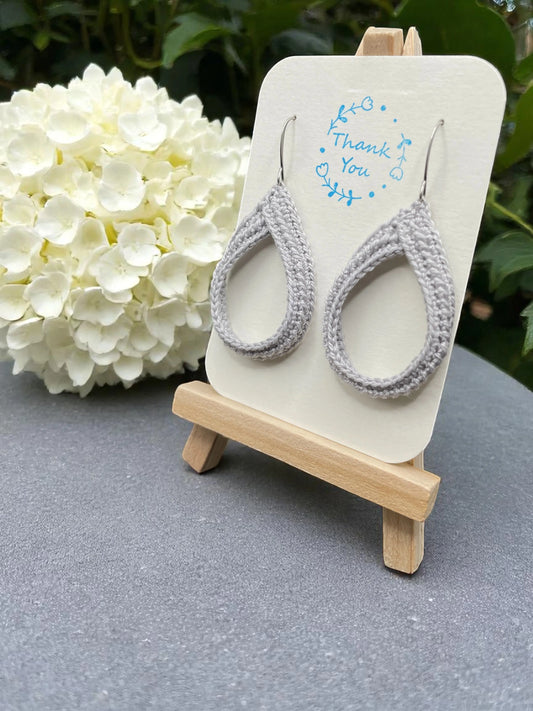 To Knot or Not earring in silver My Store